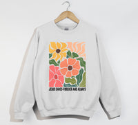 Load image into Gallery viewer, Jesus Saves, Forever And Always - Christian Sweatshirt
