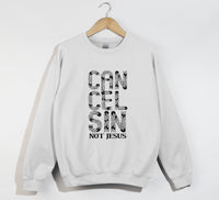 Load image into Gallery viewer, Cancel Sin Not Jesus - Christian Sweatshirt