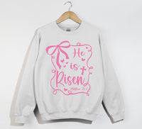 Load image into Gallery viewer, He Is Risen - Christian Sweatshirt
