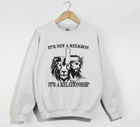 Load image into Gallery viewer, It&#39;s Not A Religion, It&#39;s A Relationship - Christian Sweatshirt
