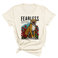 Load image into Gallery viewer, Fearless - Bible Scripture Comfort Colors Tee