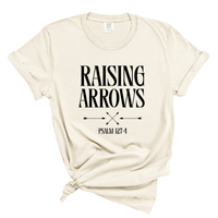 Load image into Gallery viewer, Raising Arrows Psalm 127:4 Shirt - Christian Bible Verse Tee