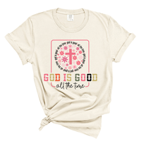 Load image into Gallery viewer, God Is Good All The Time - Comfort Colors Tee