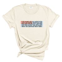 Load image into Gallery viewer, Heal Their Land Bible Verse Shirt - Patriotic Faith Shirt
