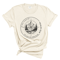 Load image into Gallery viewer, He Will Teach You The Way You Should Go - Psalm 32:8 Comfort Colors Tee