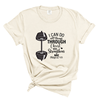 Load image into Gallery viewer, I Can Do All Things Through Christ - Comfort Colors Tee