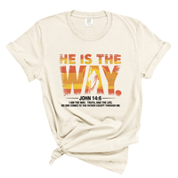 Load image into Gallery viewer, Jesus The Way The Truth The Life - Comfort Colors Tee