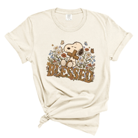 Load image into Gallery viewer, Blessed Snoopy - Comfort Colors Tee
