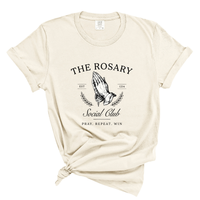 Load image into Gallery viewer, Rosary Shirt - Catholic Faith Tee, Devotion Shirt