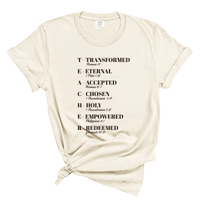 Load image into Gallery viewer, Teacher Ministry Leader - Bible Scripture Comfort Colors Tee