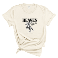 Load image into Gallery viewer, Heaven Yeah Riding With Jesus - Cowboy Shirt
