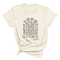 Load image into Gallery viewer, Consider How The Wildflowers Grow - Comfort Colors Tee