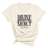 Load image into Gallery viewer, Jesus I Trust In You - Divine Mercy Comfort Colors Tee