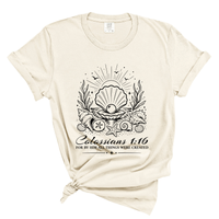 Load image into Gallery viewer, For By Him All Things Were Created - Colossians Bible Verse Shirt