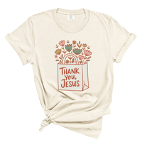 Load image into Gallery viewer, Thank You, Jesus - Christian Women's Shirt Tee