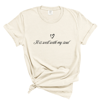 Load image into Gallery viewer, It Is Well With My Soul - Comfort Colors Women's Tee