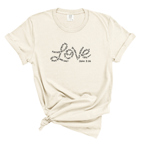 Load image into Gallery viewer, For God So Loved The World Comfort Colors Soft Tee