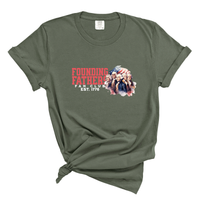 Load image into Gallery viewer, Founding Fathers Patriotic USA - Comfort Colors Tee