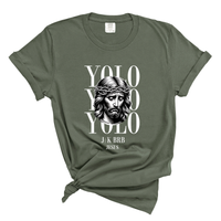 Load image into Gallery viewer, YOLO J/K BRB Jesus - Comfort Colors Tee