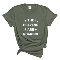 Load image into Gallery viewer, The Heavens Are Roaring - Comfort Colors Tee
