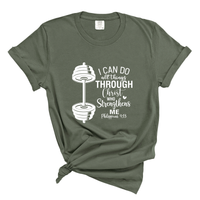 Load image into Gallery viewer, I Can Do All Things Through Christ - Comfort Colors Tee