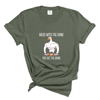 Load image into Gallery viewer, Mess With The Honk You Get The Bonk - Comfort Colors Tee