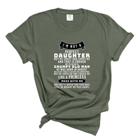 Load image into Gallery viewer, Funny Daughter Shirt - I'm Not A Perfect Daughter Comfort Colors Tee