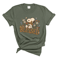 Load image into Gallery viewer, Blessed Snoopy - Comfort Colors Tee