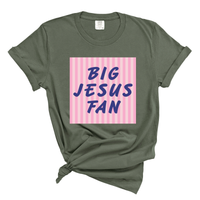 Load image into Gallery viewer, Big Jesus Fan - Comfort Colors Tee