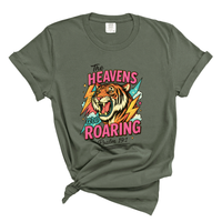 Load image into Gallery viewer, The Heavens Are Roaring - Vintage Style Comfort Colors Tee