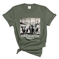 Load image into Gallery viewer, Follow The Word Not The Herd - Comfort Colors Tee