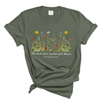 Load image into Gallery viewer, Wildflower Catholic Shirt, St Carlo Acutis Comfort Colors Tee