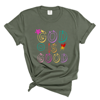 Load image into Gallery viewer, God Is Good All the Time - Christian Women's Tee Shirt
