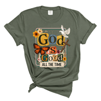 Load image into Gallery viewer, God Is Good All The Time - Comfort Colors Tee