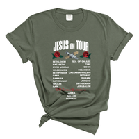 Load image into Gallery viewer, Jesus On Tour - Comfort Colors Tee