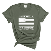 Load image into Gallery viewer, USA 250th Anniversary Patriotic Shirt - July 4th Tee
