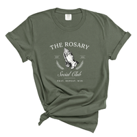 Load image into Gallery viewer, Rosary Shirt - Catholic Faith Tee, Devotion Shirt