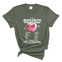 Load image into Gallery viewer, Jesus Christ World Tour - Comfort Colors Women's Tee
