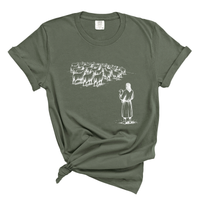 Load image into Gallery viewer, He Left The 99, Luke 15 - Comfort Colors Tee