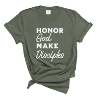 Load image into Gallery viewer, Honor God Make Disciples - Comfort Colors Tee