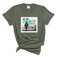 Load image into Gallery viewer, Be The Church - Christian Church Volunteer Tee, Faith In Action