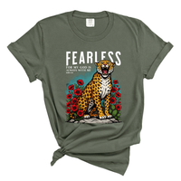 Load image into Gallery viewer, Fearless - Bible Scripture Comfort Colors Tee