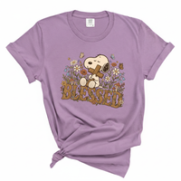 Load image into Gallery viewer, Blessed Snoopy - Comfort Colors Tee