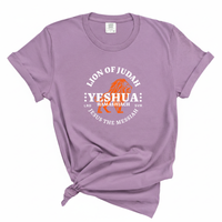 Load image into Gallery viewer, Lion Of Judah Shirt Yeshua Hamashiach - Comfort Colors Tee