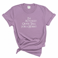Load image into Gallery viewer, Funny Fantasy Shirt - I'm Actually Quite Tall For A Hobbit Book Lover Shirt Tee