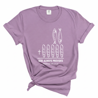 Load image into Gallery viewer, God Always Provides Shirt - God's Math Bible Verse Tee