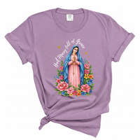 Load image into Gallery viewer, Hail Mary Full Of Grace - Comfort Colors Women's Tee