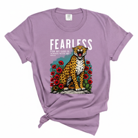 Load image into Gallery viewer, Fearless - Bible Scripture Comfort Colors Tee