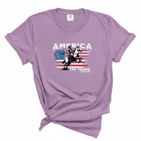 Load image into Gallery viewer, USA Cowboy Shirt- Fourth Of July Comfort Colors Tee
