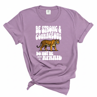 Load image into Gallery viewer, Be Strong And Courageous - Joshua 1:9 Comfort Colors Tee